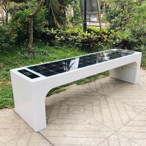 Smart Street Furniture Urban Seats Zonne-energie
