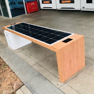 Solar Products Trending 2019 Rugloos Park Bench Seat Smart Street-meubilair